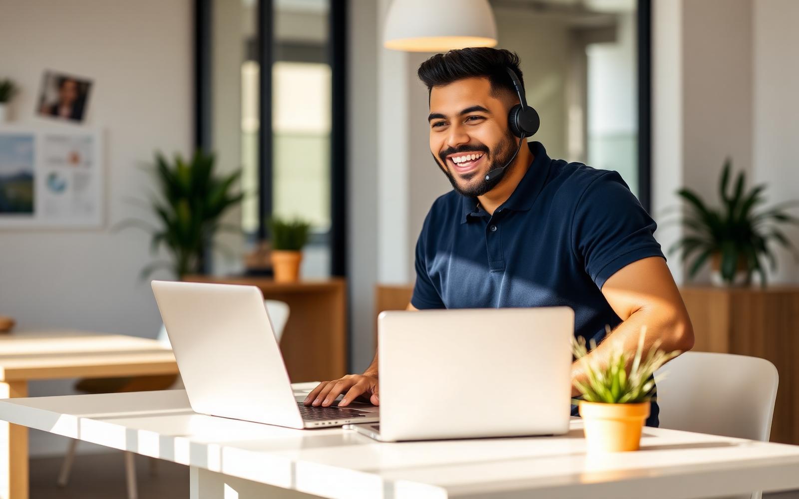 Friendly JM Connect Services team member ready to help Central Florida homeowners